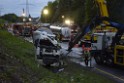 VU Gefahrgut LKW umgestuerzt A 4 Rich Koeln Hoehe AS Gummersbach P487